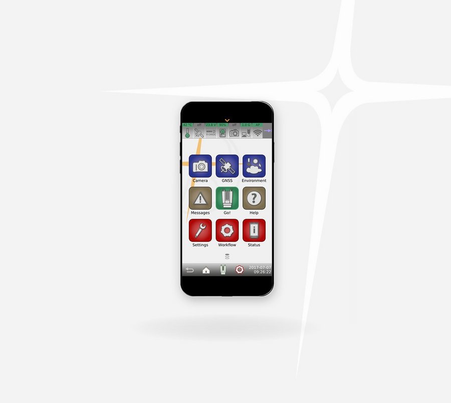 RIEGL Software: VZ-i Series App <em>RIEGL</em> Software: VZ-i Series App